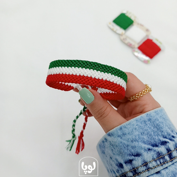 دستبند پسرانه پرچم ایران