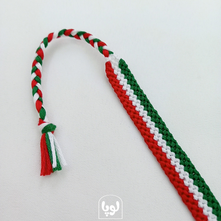 دستبند بافت پرچم ایران