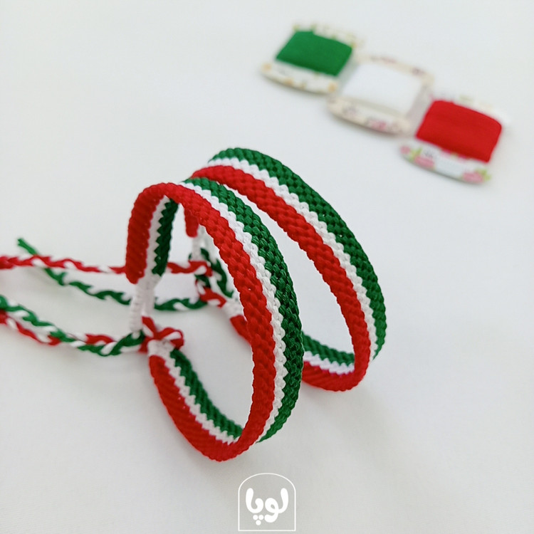 دستبند دوستی دخترانه و پسرانه پرچم ایران